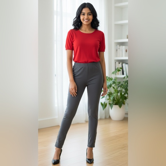 OP Skinny juniors Med grey neutral skinny pants - Picture 5 of 5